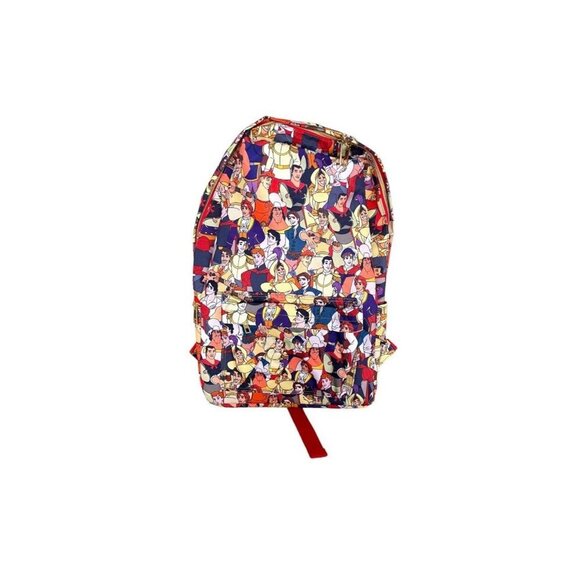 Disney Store Oh My Disney Hero Prince Backpack Bag Flynn Beast Eric Phillip - Picture 2 of 16